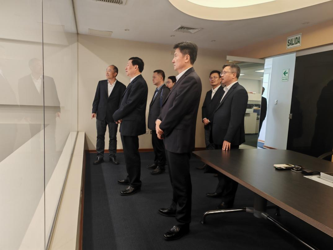 应急管理部部长王祥喜一行赴U8国际路德斯公司调研指导